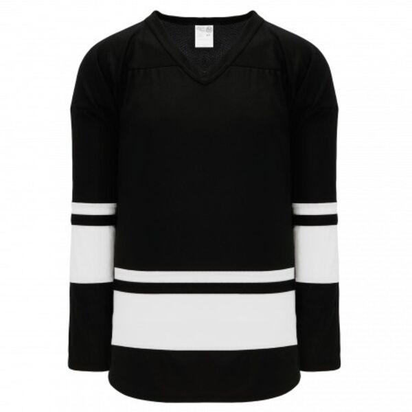 Athletic Knit LEAGUE Black, White 6400 Hockey Jersey Thumbnail