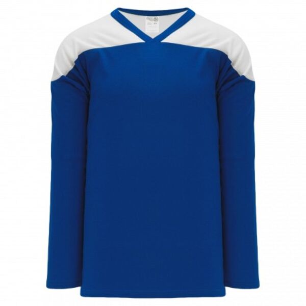 Athletic Knit LEAGUE Royal, White 6100 Hockey Jersey Thumbnail
