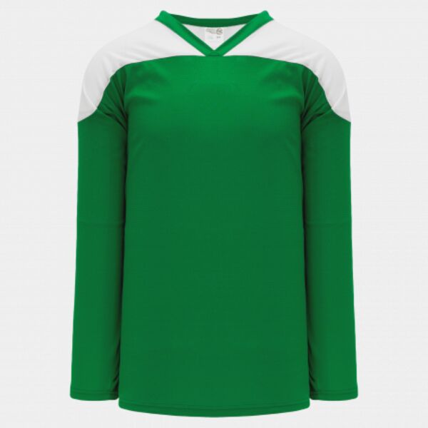 Athletic Knit LEAGUE Kelly, White 6100 Hockey Jersey Thumbnail