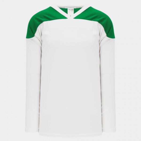 Athletic Knit LEAGUE White, Kelly 6100 Hockey Jersey Thumbnail