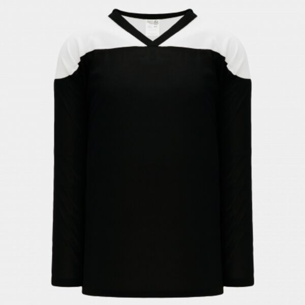 Athletic Knit LEAGUE Black, White 6100 Hockey Jersey Thumbnail