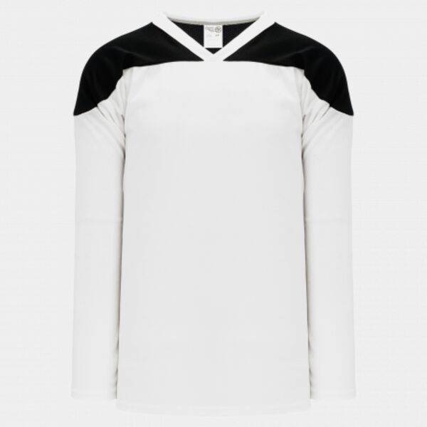 Athletic Knit LEAGUE White, Black 6100 Hockey Jersey Thumbnail