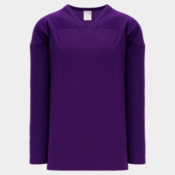 Athletic Knit PRACTICE Purple 6000 Hockey Jersey Thumbnail