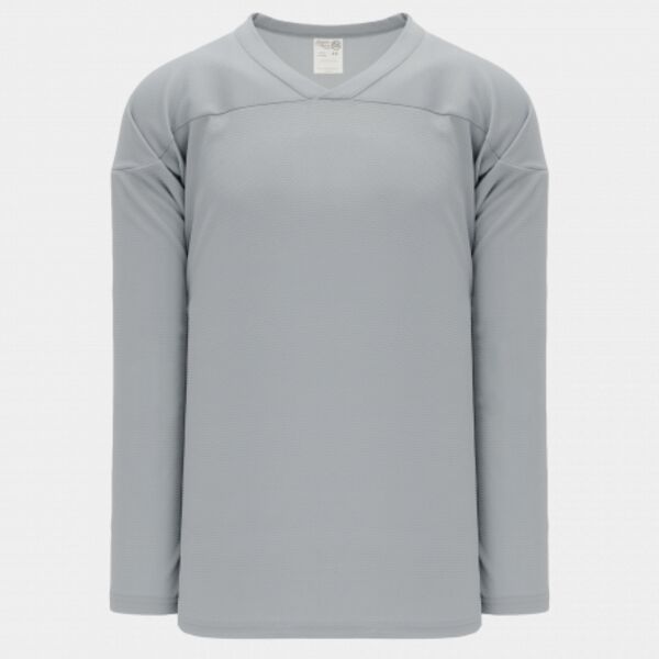 Athletic Knit PRACTICE Grey 6000 Hockey Jersey Thumbnail