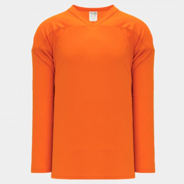 Athletic Knit PRACTICE Orange 6000 Hockey Jersey Thumbnail
