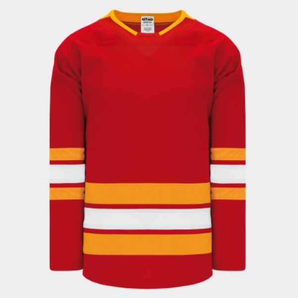 Athletic Knit 2019 CALGARY RED Hockey Jersey Thumbnail