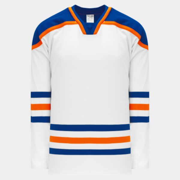 Athletic Knit EDMONTON WHITE Hockey Jersey Thumbnail