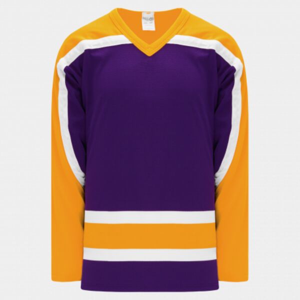 Athletic Knit VINTAGE LA PURPLE Hockey Jersey Thumbnail