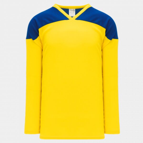 Athletic Knit LEAGUE Maize, Royal 6100 Hockey Jersey Thumbnail