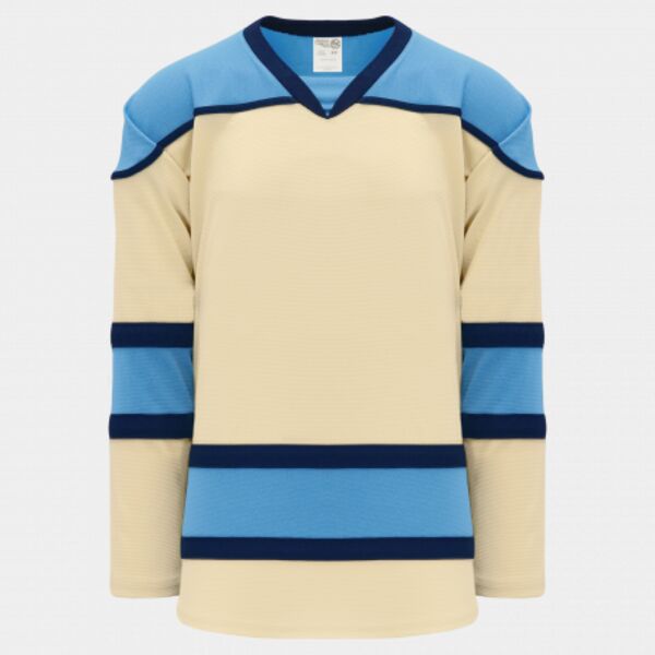 Athletic Knit SELECT Sand, Sky, Navy 7500 Hockey Jersey Thumbnail