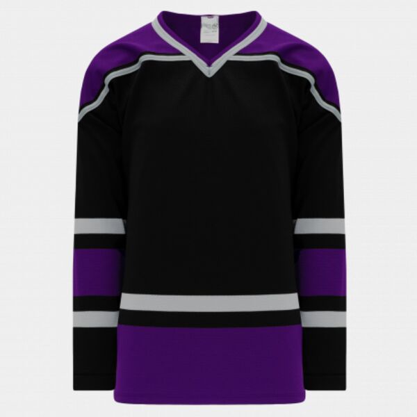 Athletic Knit 1998 LOS ANGELES BLACK Hockey Jersey Thumbnail