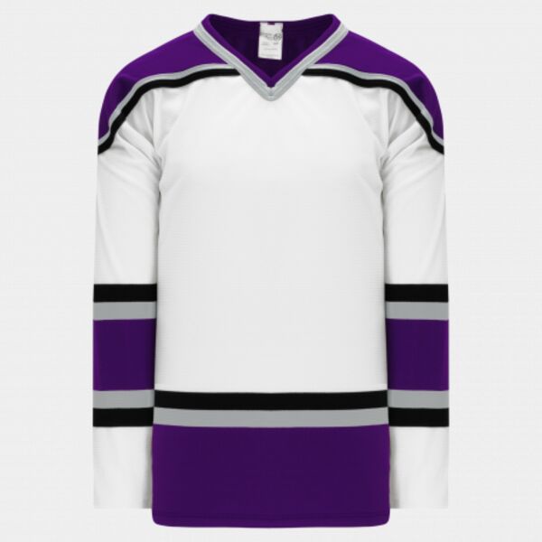 Athletic Knit 1998 LOS ANGELES WHITE Hockey Jersey Thumbnail