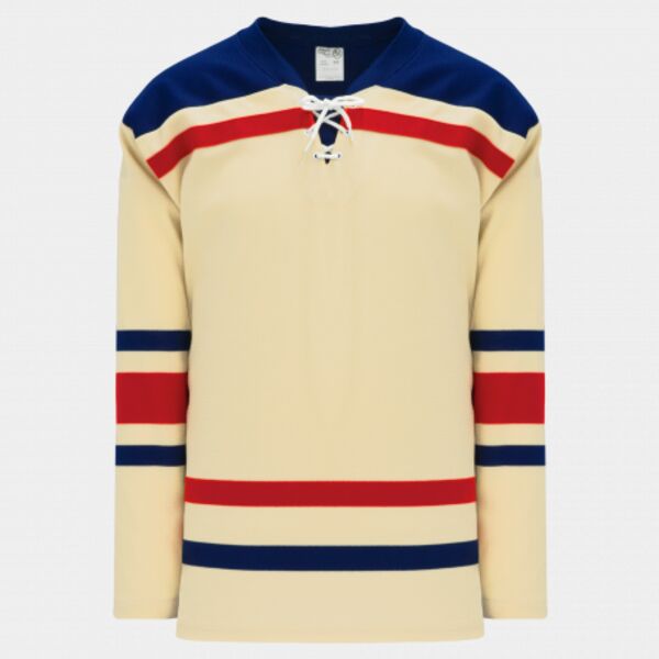 Athletic Knit NEW YORK RANGERS WINTER CLASSIC SAND Hockey Jersey Thumbnail