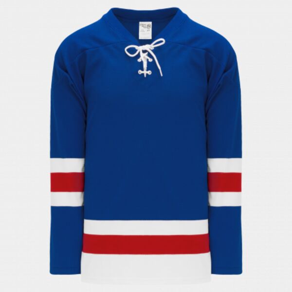 Athletic Knit NEW YORK RANGERS CLASSIC ROYAL Hockey Jersey Thumbnail