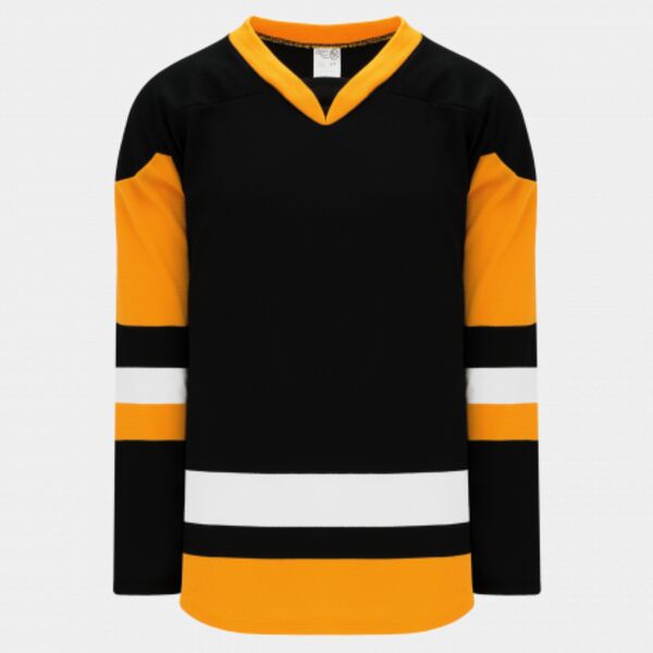 Athletic Knit 2014 PITTSBURGH 3RD BLACK Hockey Jersey Thumbnail
