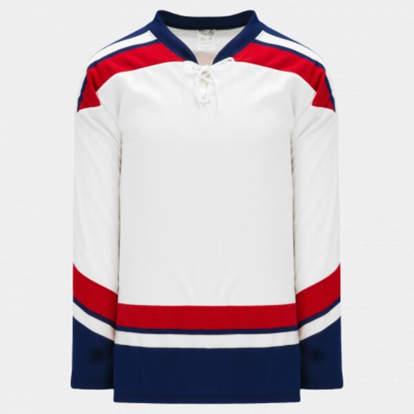 Athletic Knit 2005 TEAM USA WHITE Hockey Jersey Thumbnail