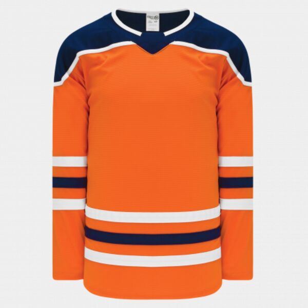 Athletic Knit 2017 EDMONTON ORANGE Hockey Jersey Thumbnail