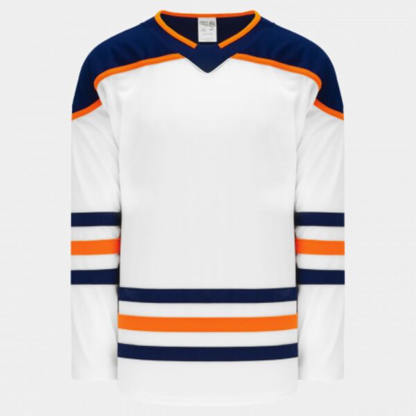 Athletic Knit 2017 EDMONTON WHITE Hockey Jersey Thumbnail