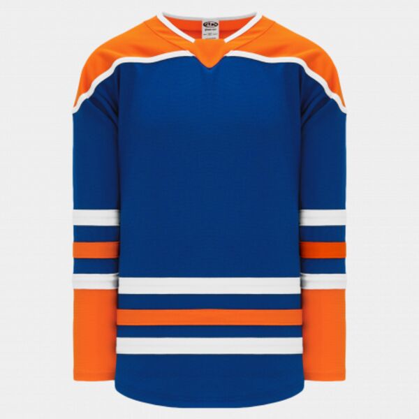 Athletic Knit 2018 EDMONTON 3RD ROYAL Hockey Jersey Thumbnail