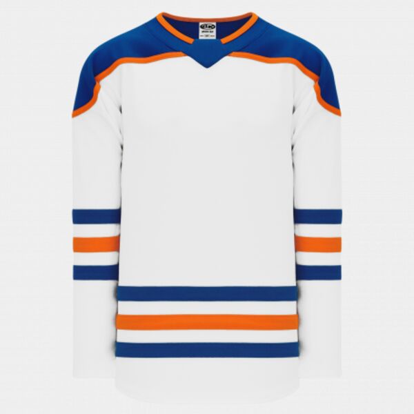 Athletic Knit 2018 EDMONTON 3RD WHITE Hockey Jersey Thumbnail