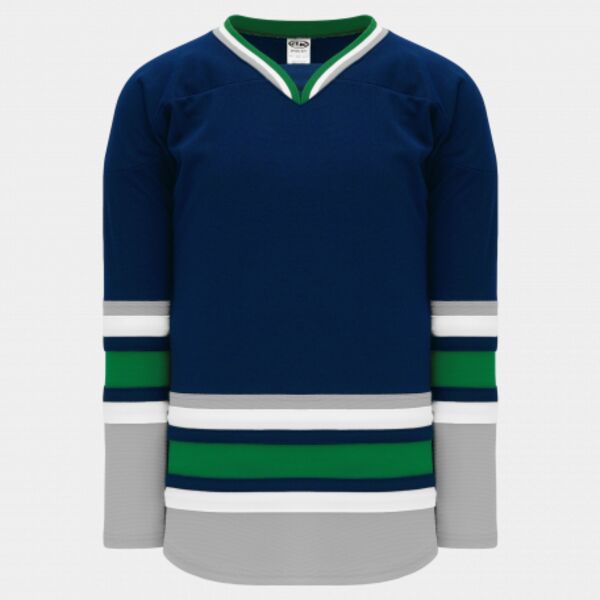 Athletic Knit NEW 1992 HARTFORD NAVY Hockey Jersey Thumbnail