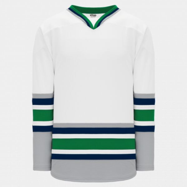 Athletic Knit NEW 1992 HARTFORD WHITE Hockey Jersey Thumbnail