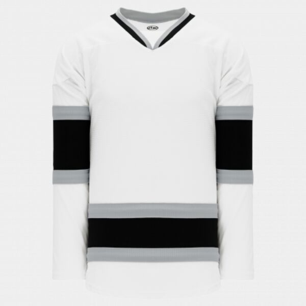 Athletic Knit NEW 1998 LA WHITE Hockey Jersey Thumbnail