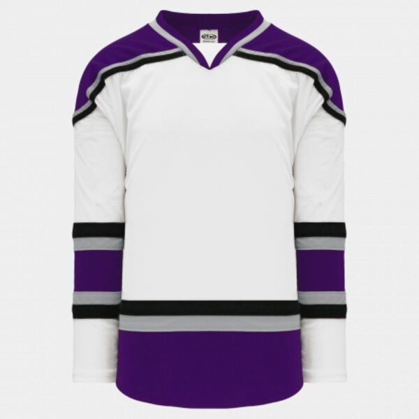 Athletic Knit NEW 1998 LOS ANGELES WHITE Hockey Jersey Thumbnail