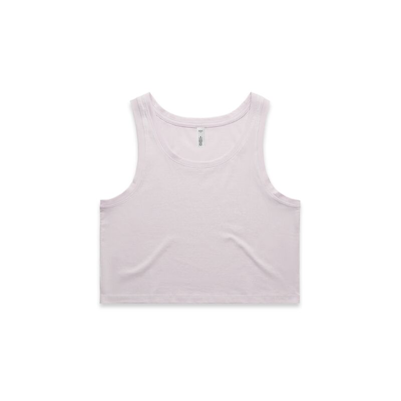 AS COLOUR WOMENS CROP SINGLET TANK Thumbnail