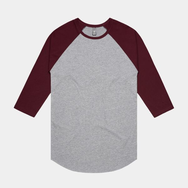 AS COLOUR RAGLAN TEE Thumbnail