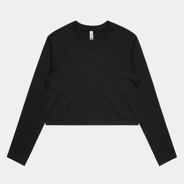 AS COLOUR WOMENS CROP LONG SLEEVE Thumbnail