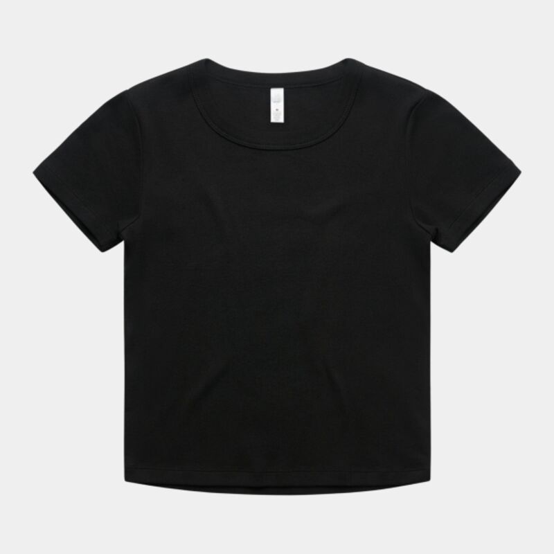 AS COLOUR WOMENS ORGANIC RIB BABY TEE Thumbnail