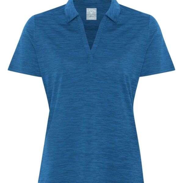 CALLAWAY BROKEN STRIPE TEXTURE LADIES POLO Thumbnail