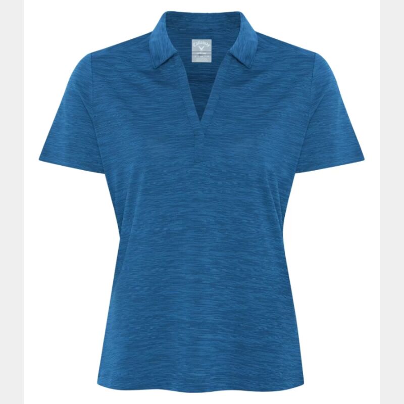 CALLAWAY BROKEN STRIPE TEXTURE LADIES POLO Thumbnail