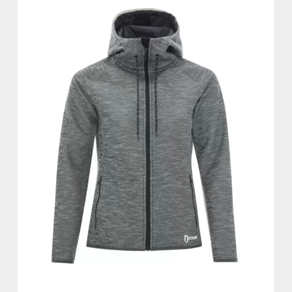 DRYFRAME® DRY TECH WATER RESISTANT FLEECE FULL ZIP HOODED LADIES' JACKET Thumbnail