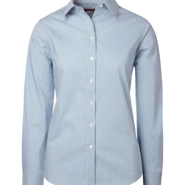 COAL HARBOUR® MINI STRIPE STRETCH WOVEN LADIES' SHIRT Thumbnail