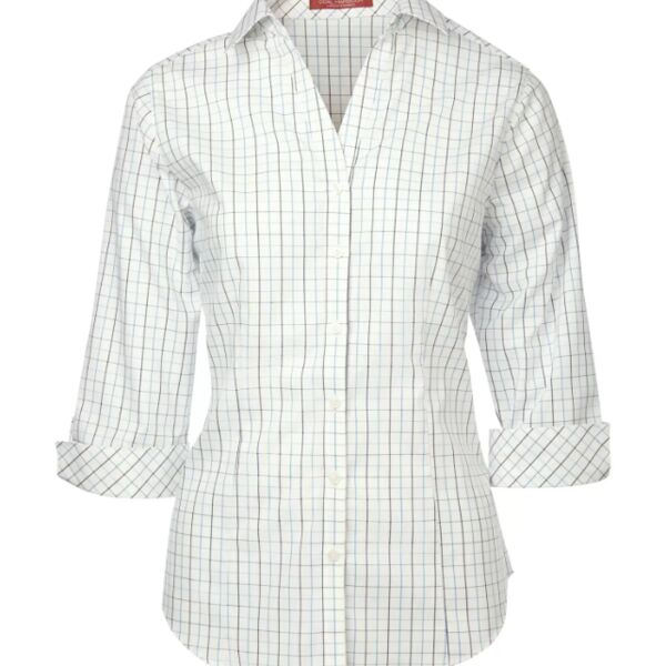 COAL HARBOUR® TATTERSALL CHECK WOVEN LADIES' SHIRT Thumbnail