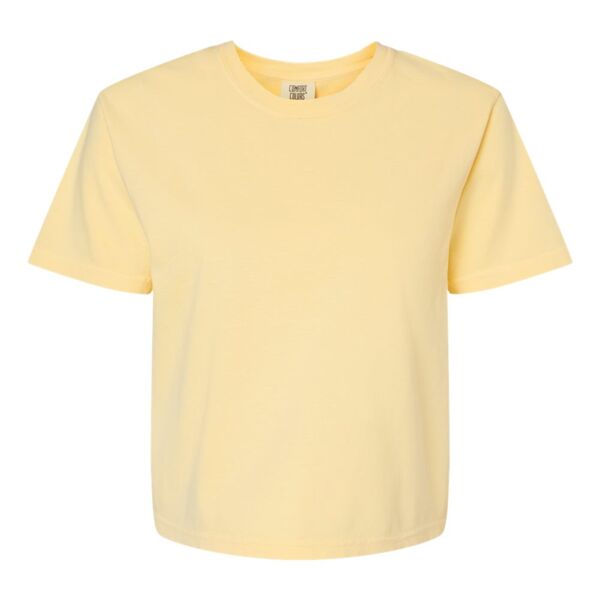 Comfort Colors Ladies' Heavyweight Boxy Cropped Tee Thumbnail