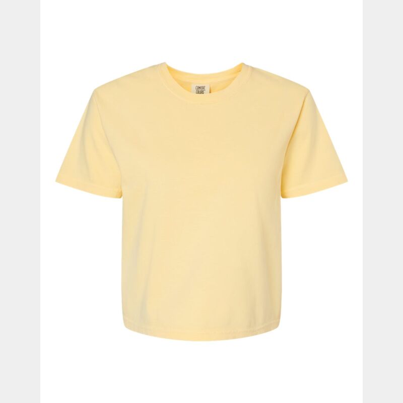 Comfort Colors Ladies' Heavyweight Boxy Cropped Tee Thumbnail
