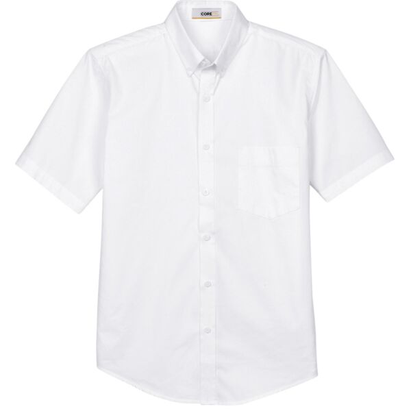 Core365 Men's Optimum Short-Sleeve Twill Shirt Thumbnail