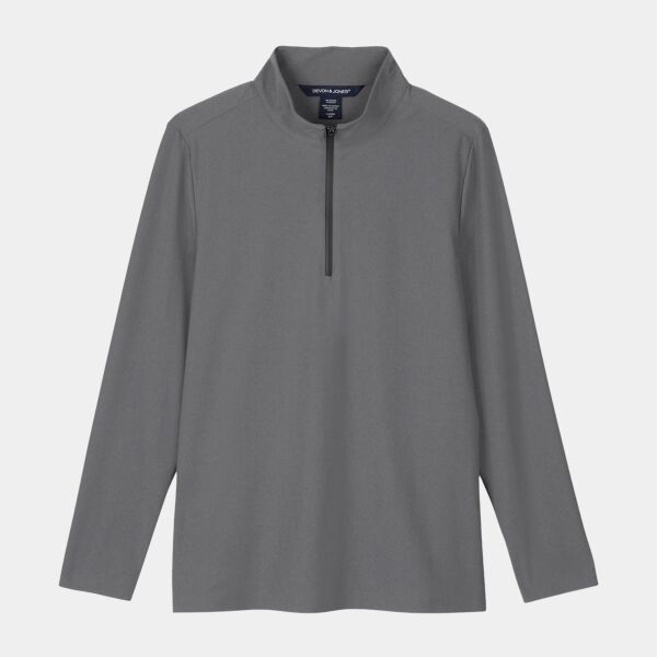 Devon & Jones CrownLux Performance® Ladies' Windsor Welded Quarter-Zip Thumbnail