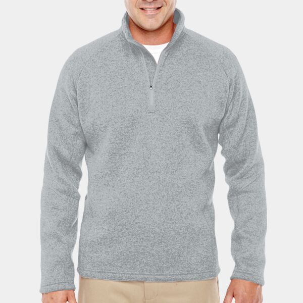 Devon & Jones Adult Bristol Sweater Fleece Quarter-Zip Thumbnail