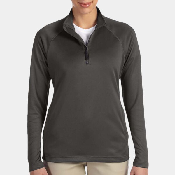 Devon & Jones Ladies' Stretch Tech-Shell® Compass Quarter-Zip Thumbnail