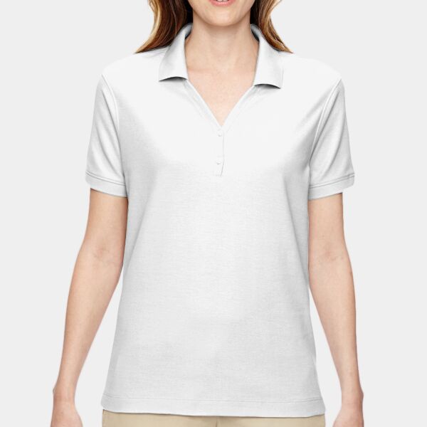 Devon & Jones Ladies' Pima Piqué Y-Collar Polo Thumbnail