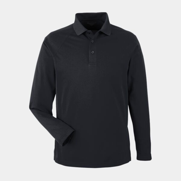 Harriton Men's Charge Snag and Soil Protect Long-Sleeve Polo Thumbnail