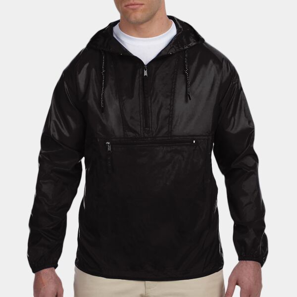 Harriton Adult Packable Nylon Jacket Thumbnail
