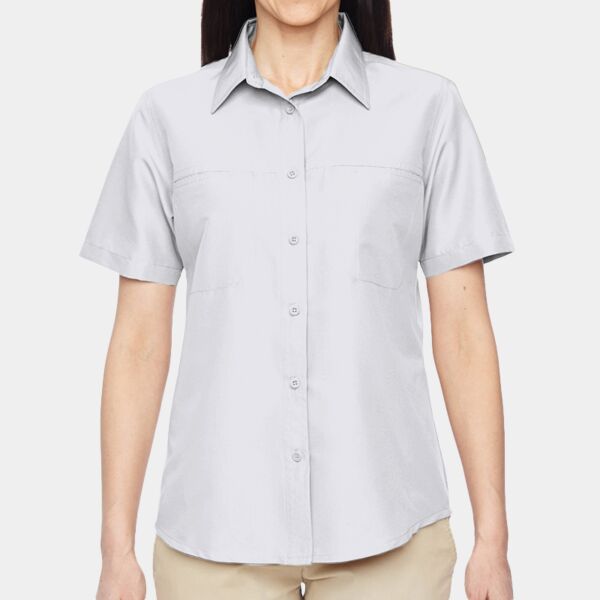 Harriton Ladies' Key West Short-Sleeve Performance Staff Shirt Thumbnail