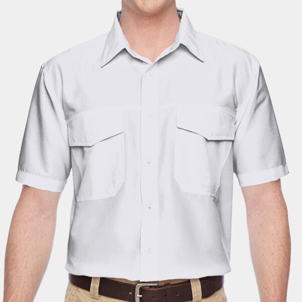 Harriton Men's Key West Short-Sleeve Performance Staff Shirt Thumbnail