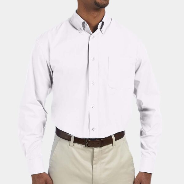 Harriton Men's Tall Essential Poplin Thumbnail