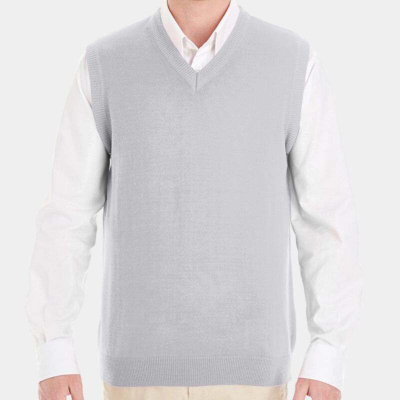 Harriton  Men's Pilbloc™ V-Neck Sweater Vest Thumbnail
